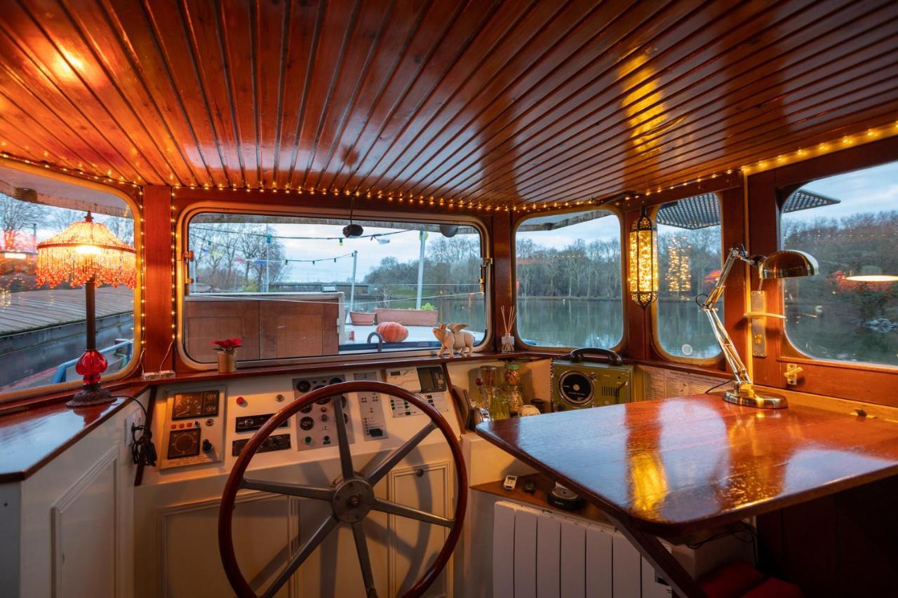 Bed and Breakfast Bateau Peniche Au Coeur De Lille Exteriér fotografie